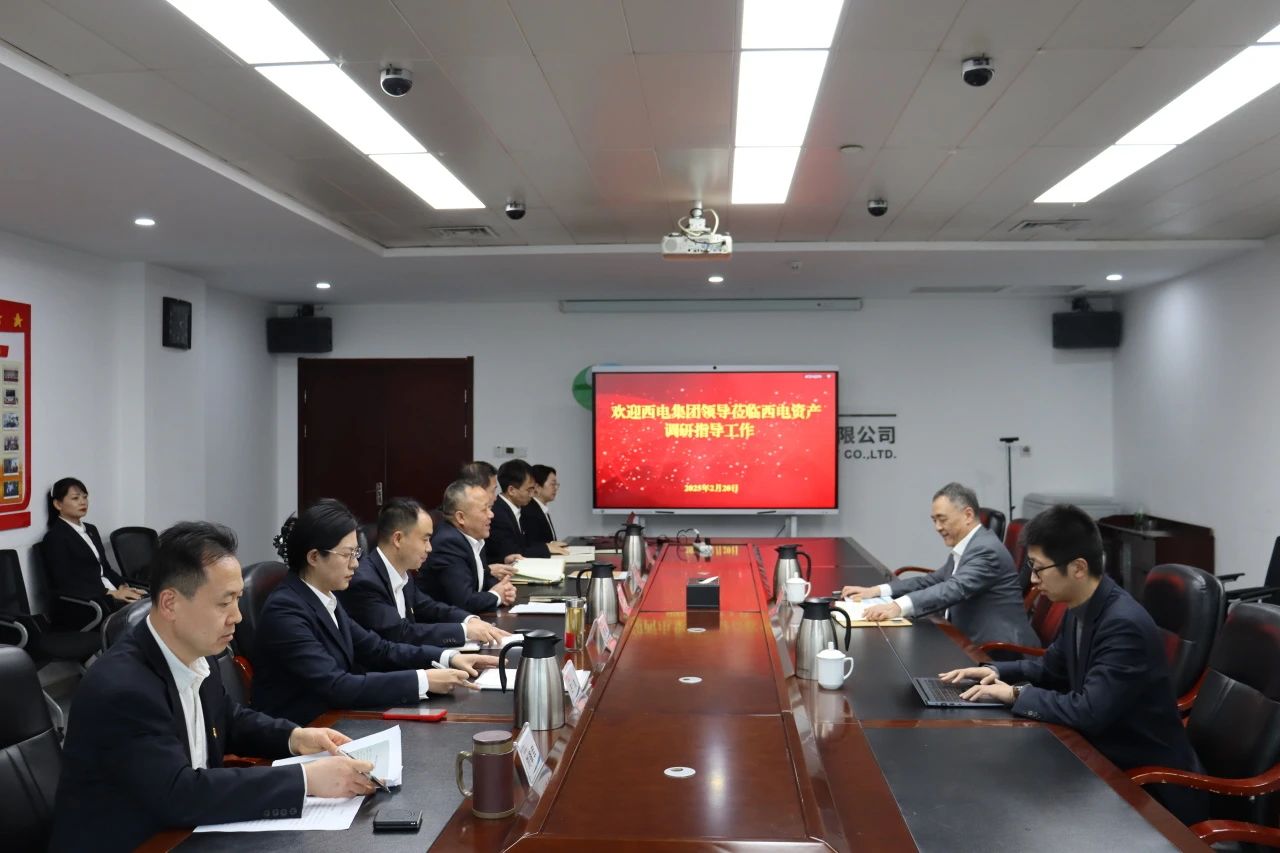 中國西電集團黨委書記、董事長、總經理韓兵到西電資產調研